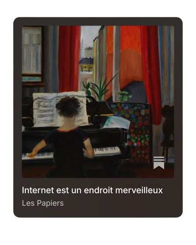Internet est un endroit merveilleux