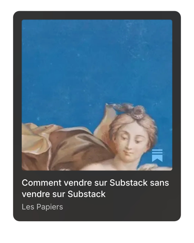 Comment vendre sur Substack sans vendre sur Substack